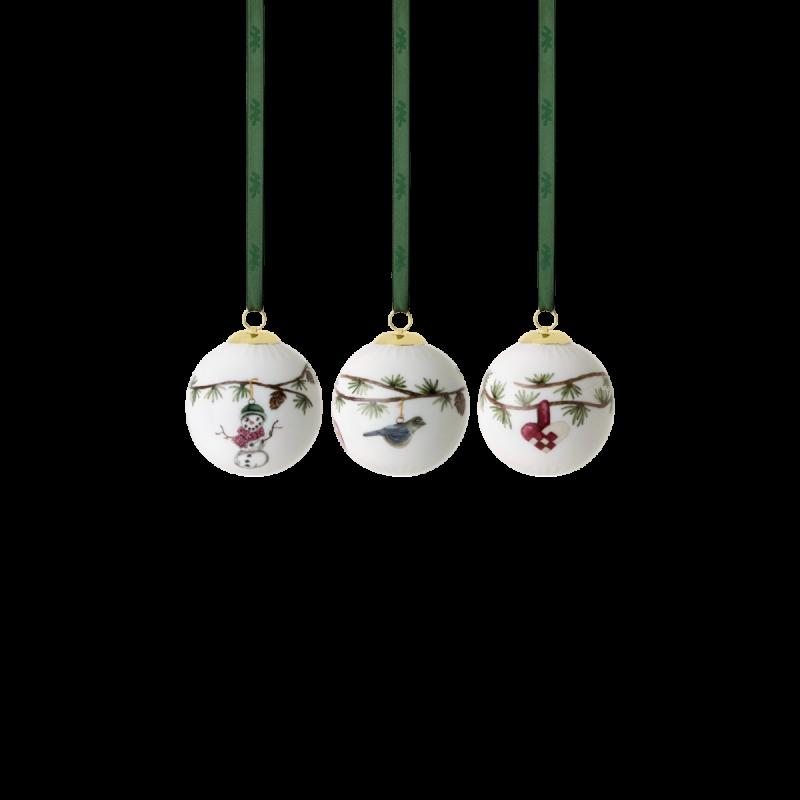 Hammershøi christmas kugle Ø6 Hvid - 1