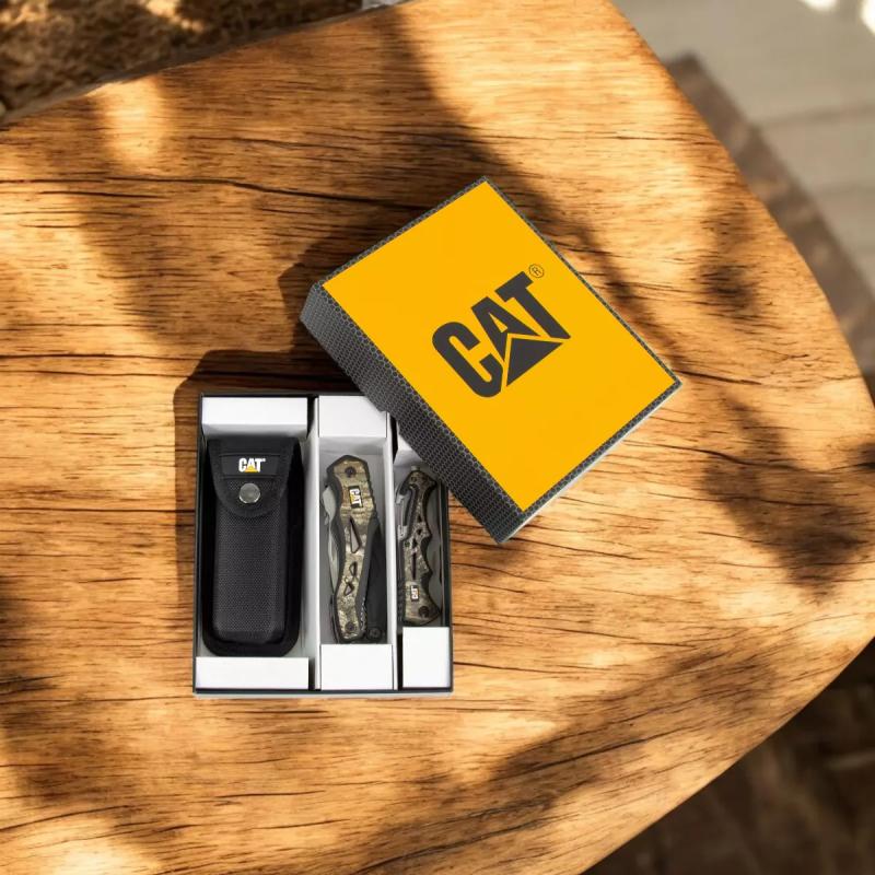 CAT Real Camouflage multi-tool med foldekniv