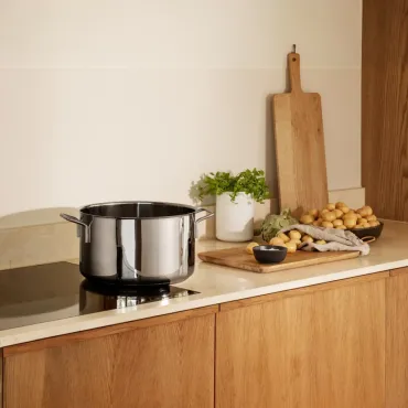 Eva Trio Gryde i rustfrit stål 9 L, 28 cm