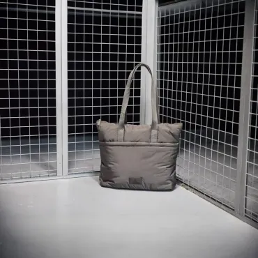 Perry shopper skuldertaske i brun