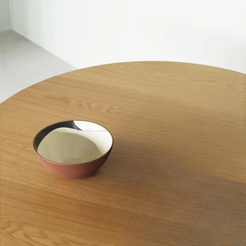 Line skål Ø23 sort/creme - 1