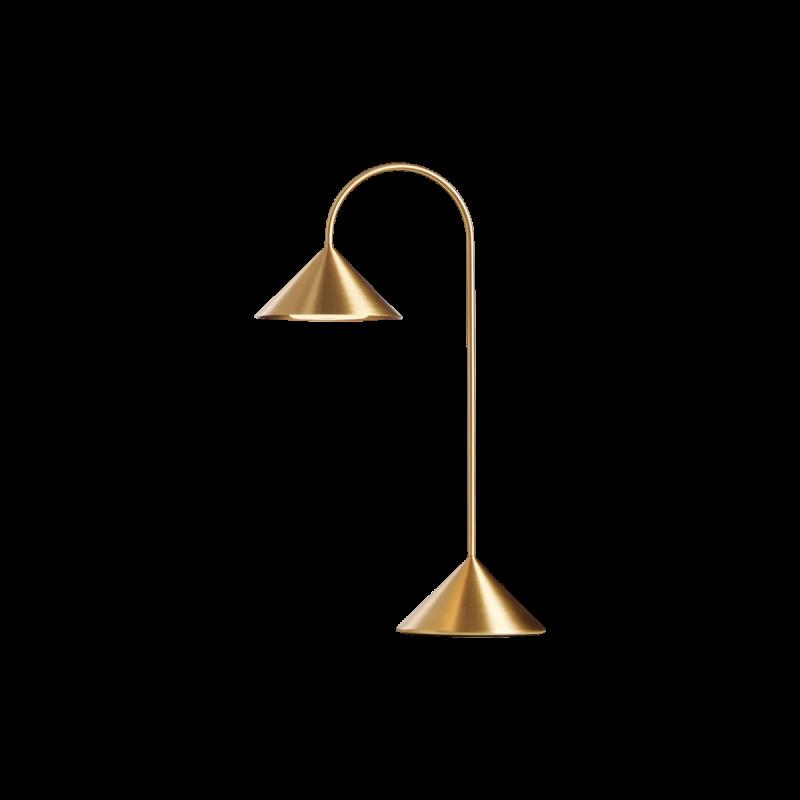 Frandsen GRASP transportabel bordlampe i messing 47 cm - 2