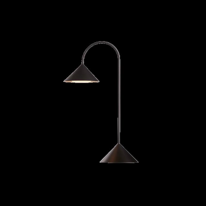 GRASP transportabel bordlampe i matt sort 47 cm - 4