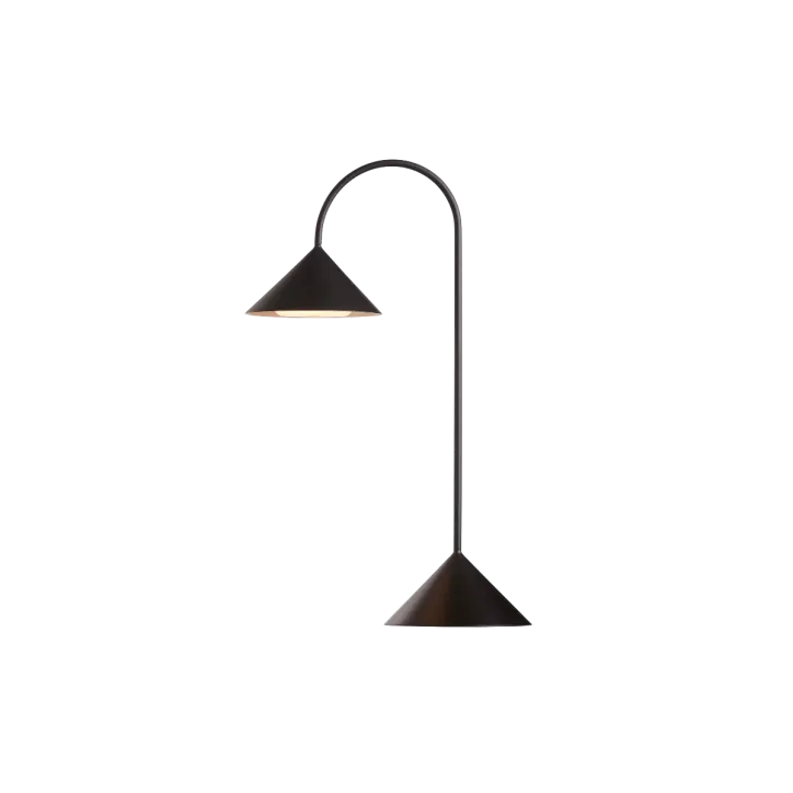 Frandsen GRASP transportabel bordlampe i mat sort 47 cm
