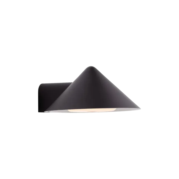 Frandsen GRASP WALL væglampe i mat sort 17 cm
