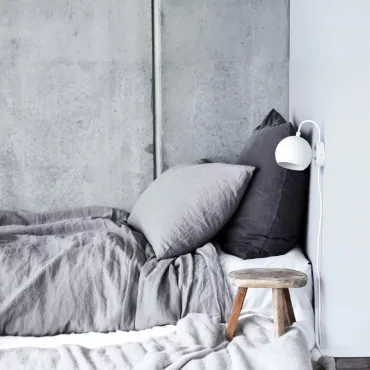 Ball Wall væglampe mat hvid