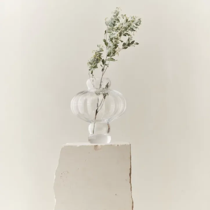 Louise Roe Balloon Vase 02 i Clear