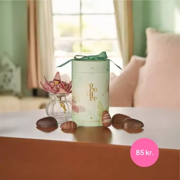 Grønt gaverør med marcipanæg