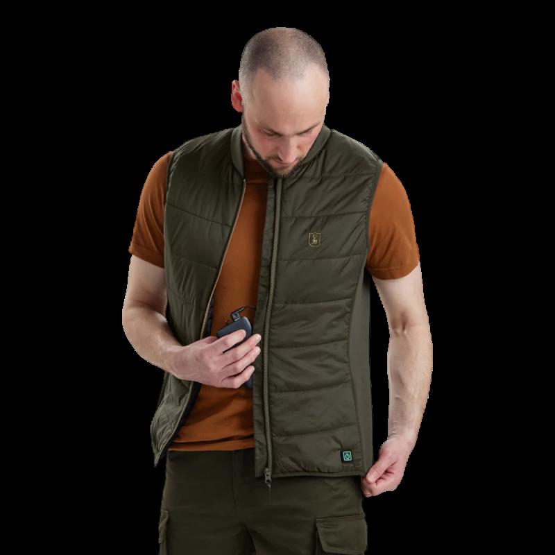Deerhunter Heat indervest i deep grøn - XL - 3