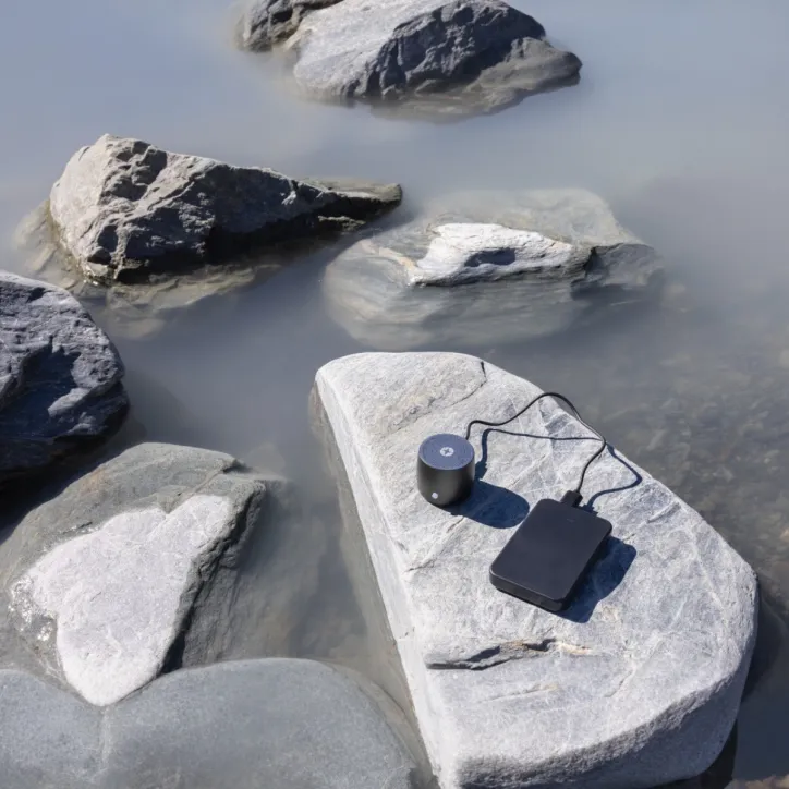 Powerbank i 5000 mAh USB-C i RCS genbrugsplast - 1