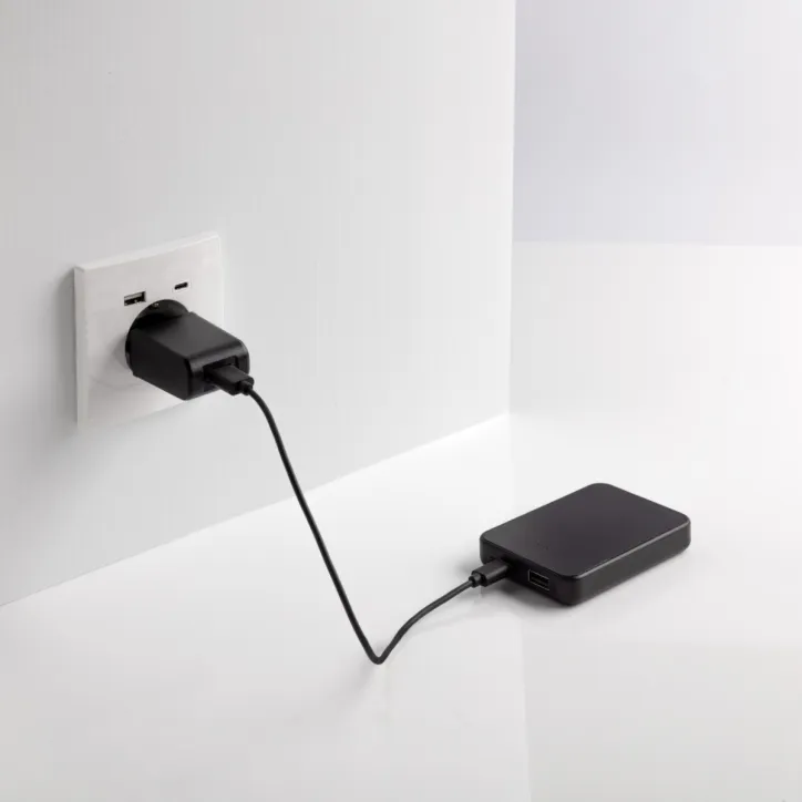 Powerbank i 5000 mAh USB-C i RCS genbrugsplast - 2