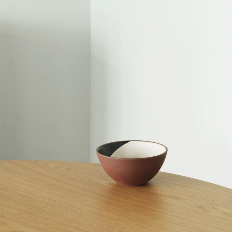 Normann Copenhagen Line skåle i sort/creme - 1