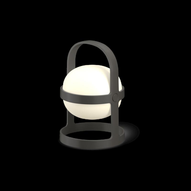 Solar spot solcellelampe i grå 25 cm - 2