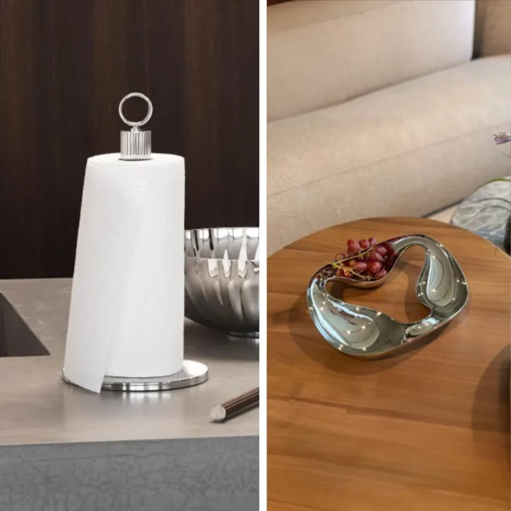 Georg Jensen BERNADOTTE køkkenrulleholder, COBRA snack bowl
