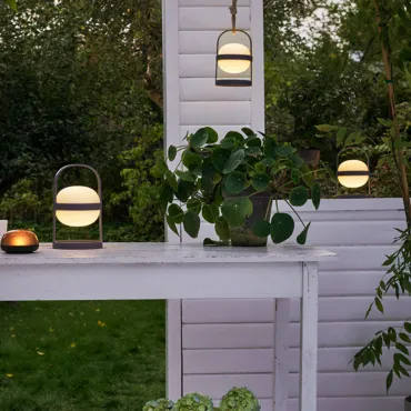 Solar solcellelamper 2 stk. 18.5 og 1 stk. 25 cm