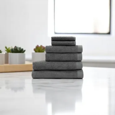 Sekan håndklædepakke 5 stk. i antracit