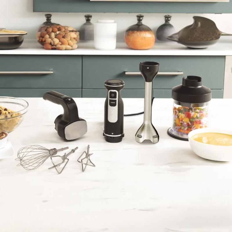 Ninja Foodi 3-i-1 Stavblender, Håndmixer & Minihakker