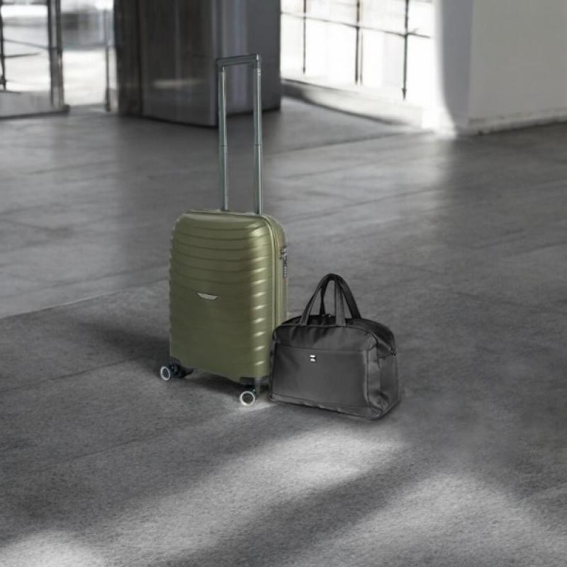 Madrid kabinetrolly i Pearly Green med toptaske