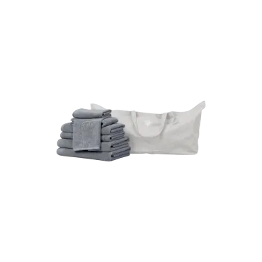 Damask håndklæder i ocean grey - Gave L