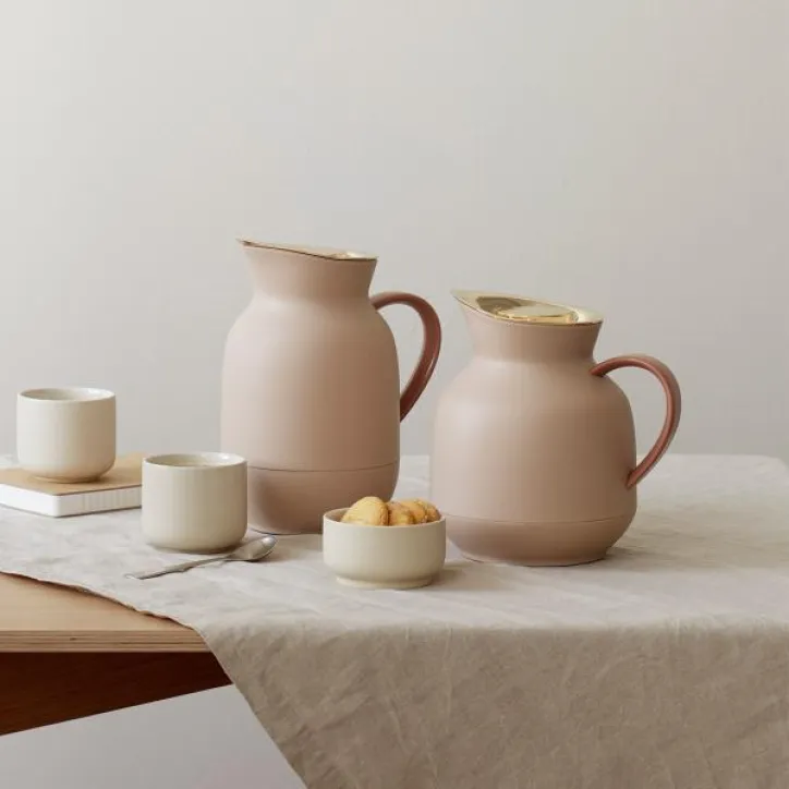 Stelton Amphora termokander 1 l til kaffe og te i peach