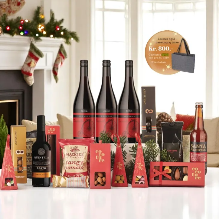 Cocoture Red Christmas med Port – XXL i taske