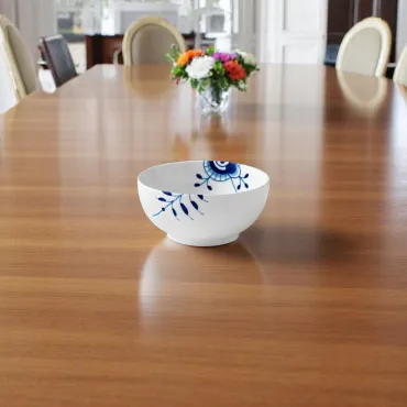 Royal Copenhagen Blå Mega Riflet Skål, 110 cl