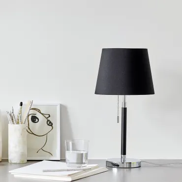 Venice bordlampe i sort 