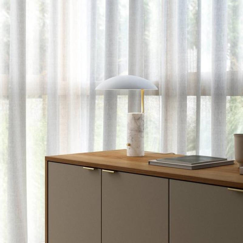 Mademoiselles bordlampe i hvid eller sort - 1