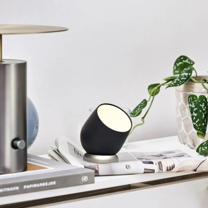 Kreafunk Beam trådløs lampe i sort eller sand