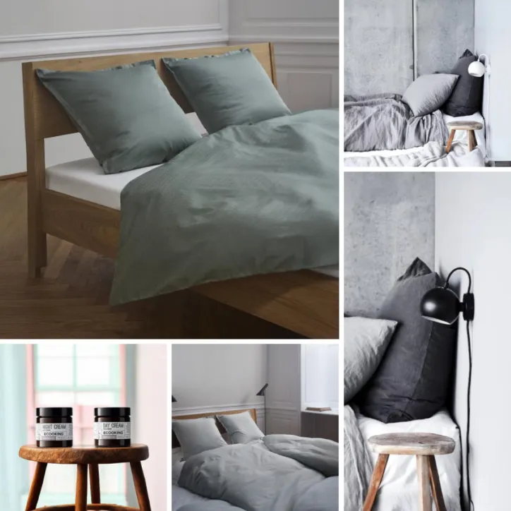 Lampe, Georg Jensen sengetøj, Ecooking pleje