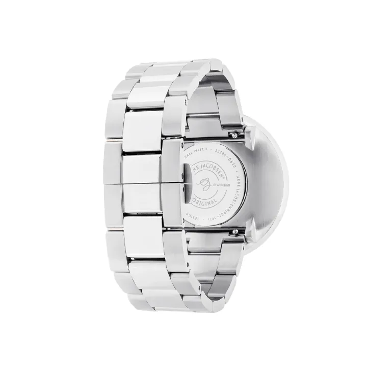 Bankers 40 mm, sort skive, stållænke