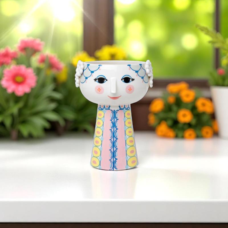 Eva Vase H23,5 cm Rosa-Pink - 1