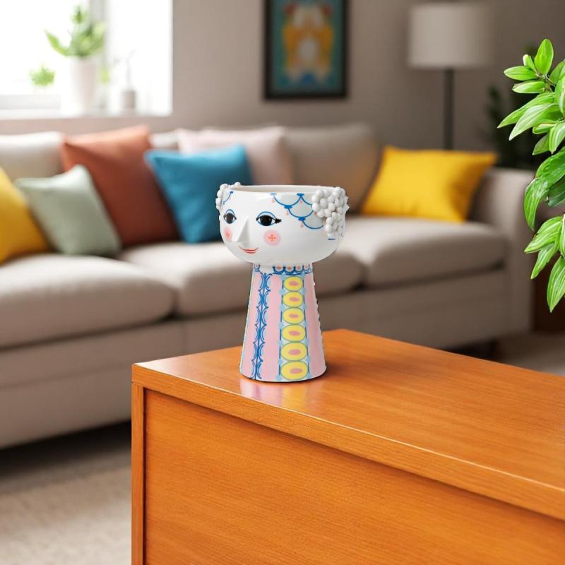 Eva Vase H23,5 cm Rosa-Pink - 2