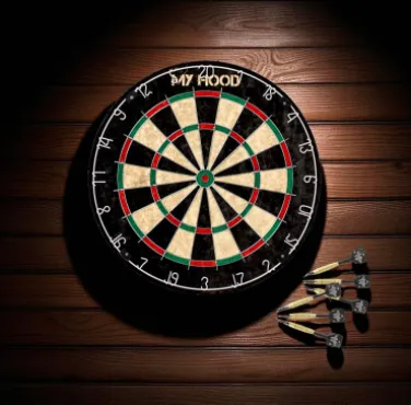 Dartskive m. 6 stk. My Hood Dartpile 