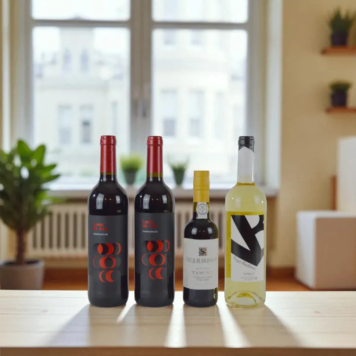 Vingave med rød-, hvid- og portvin