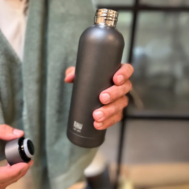 RAW termoflaske 0,5l i mørkegrå