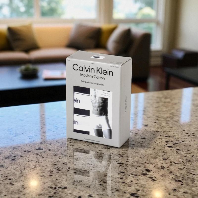 Calvin Klein 6-pak sort - L - 1