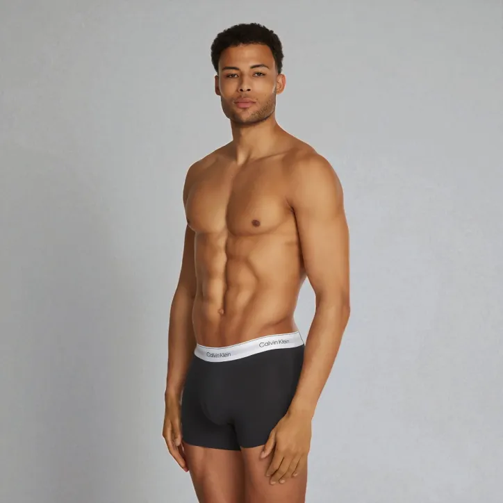 Calvin Klein Cotton Stretch Trunks 3-pak sort L