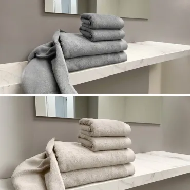 Sekan håndklædepakke 4 stk. i flere farver