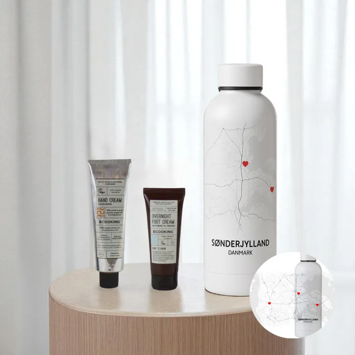 Syghus Sønderjylland termoflaske med cremeplej