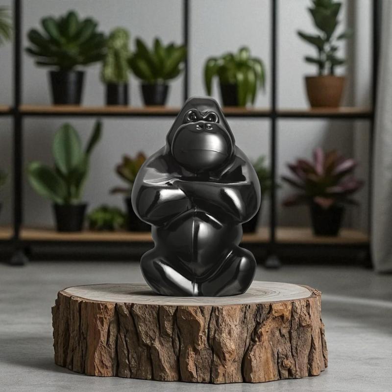 KostaBoda Gorilla i sort