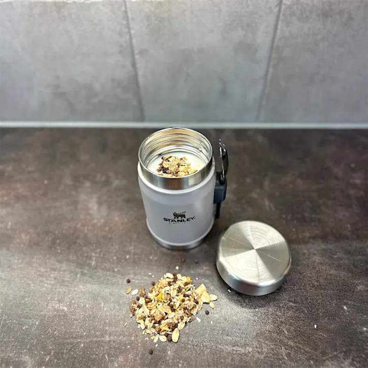 Stanley Legendary Food Jar med Spork 0.4L Ash