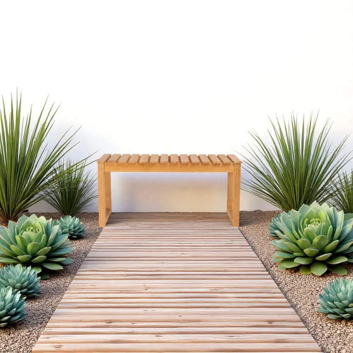 Noble Denmark Langelinie bænk i teak 90 cm