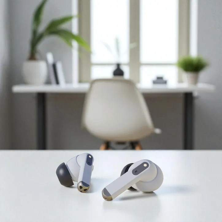 Kreafunk in-ear høretelefoner i hvid - 1