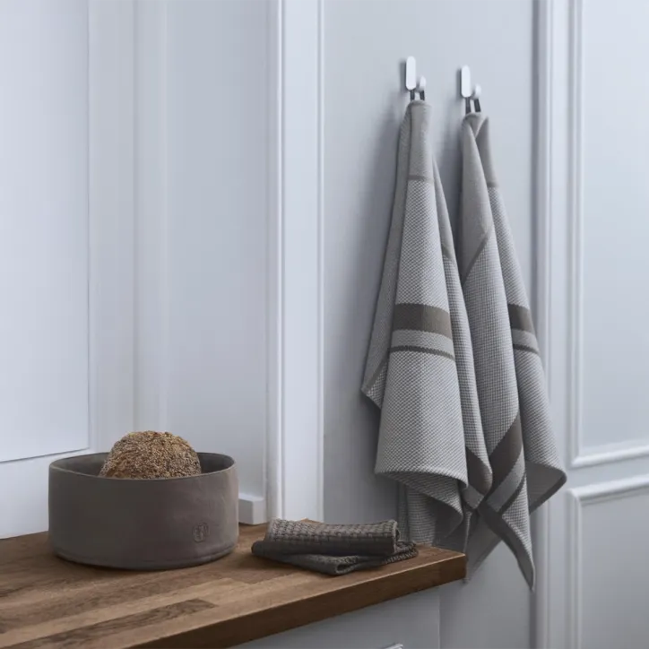 Georg Jensen kurv, tekstil, køkkenrulleholder