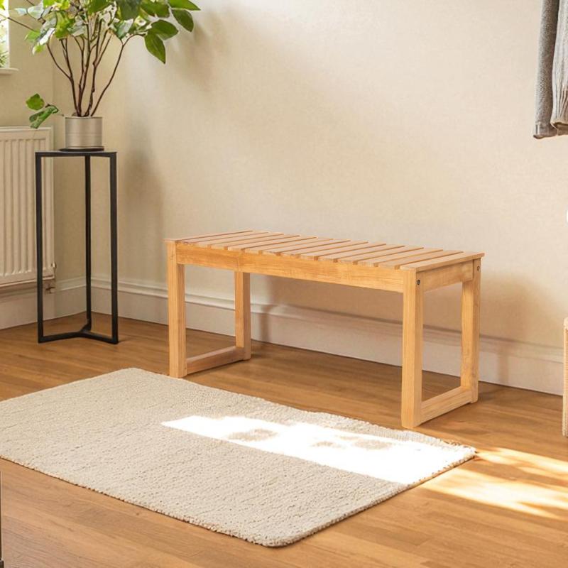Noble Langelinie bænk i teak 90 cm - 1