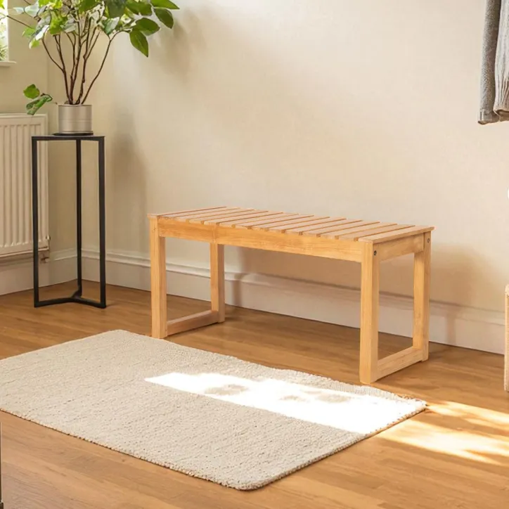 Noble Denmark Langelinie bænk i teak 90 cm