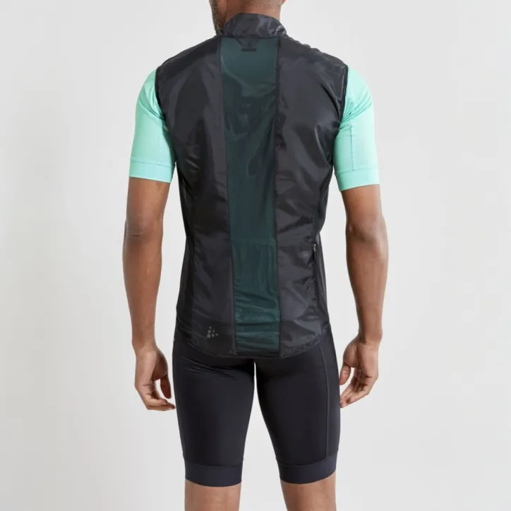 Craft løbevest i sort - 1