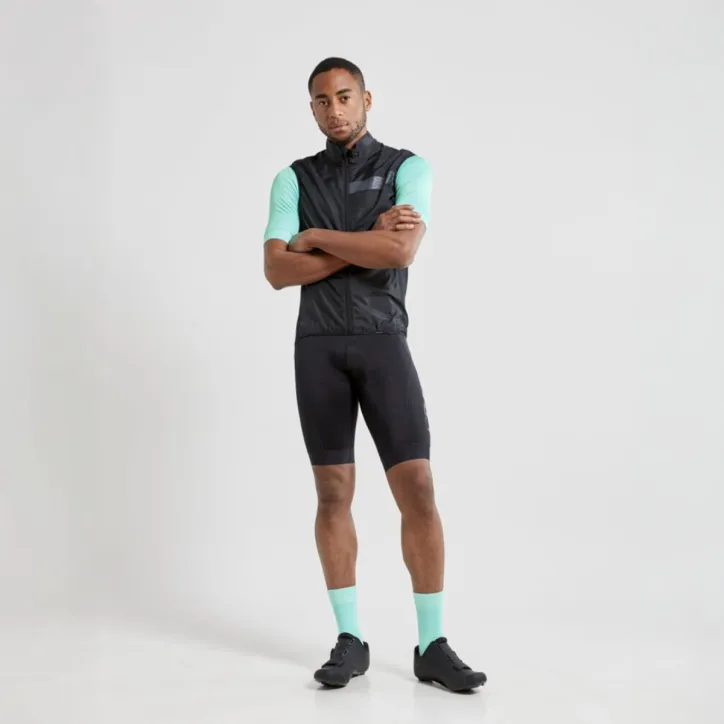 Craft løbevest i sort