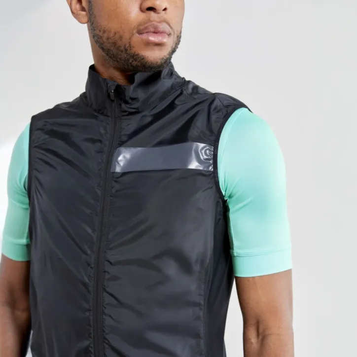 Craft løbevest i sort - 3